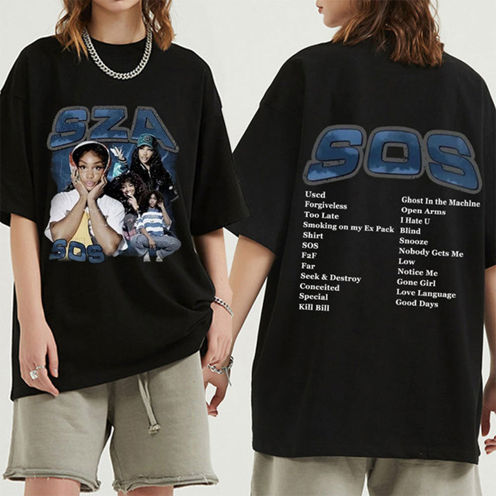 Camiseta Básica SOS SZA Album