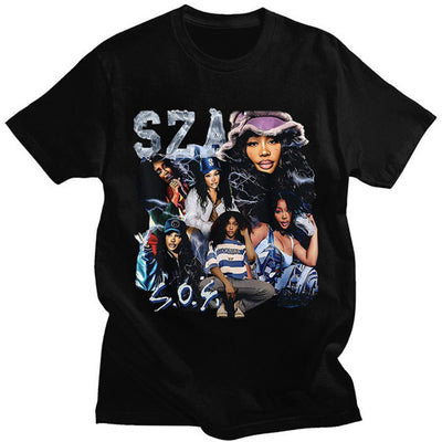 Camiseta Básica SZA Style SOS