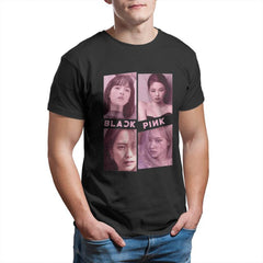 Camiseta Básica Blackpink Faces