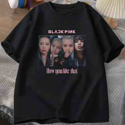 Camiseta Básica Blackpink How You Like That