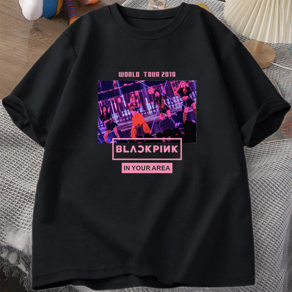 Camiseta Básica Blackpink In Your Area