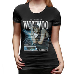 Camiseta Básica Seventeen Wonwoo