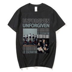 Camiseta Básica Le Sserafim Unforgiven