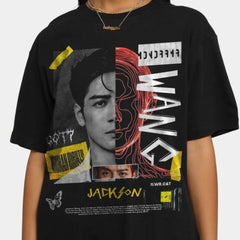 Camiseta Básica GOT7 Jackson Wang Human Rights