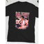 Camiseta Básica Bad Bunny Rapper-PRETO