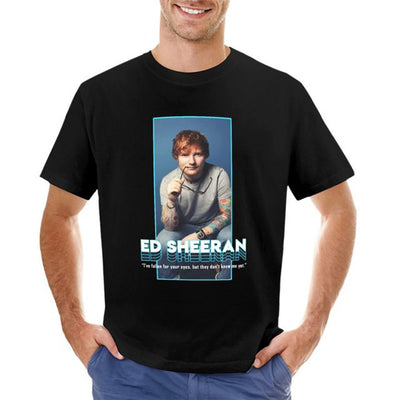 Camiseta Básica Ed Sheeran Casual