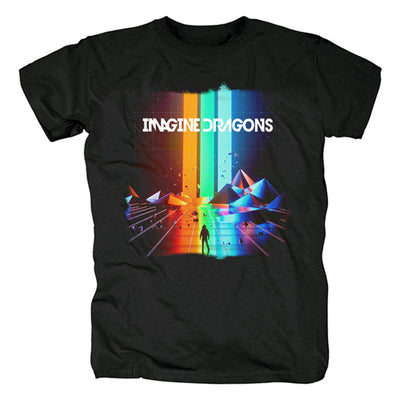 Camiseta Básica Imagine Dragons Prismatic