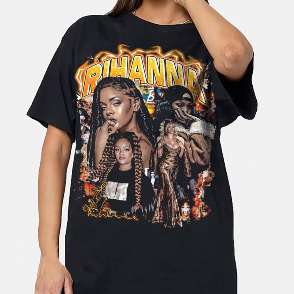 Camiseta Básica Rihanna – Saoko