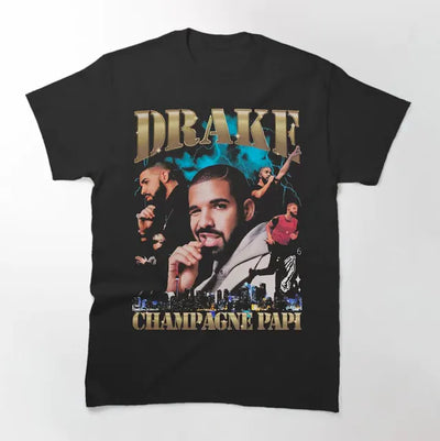 Camiseta Básica Drake Champagne Papi