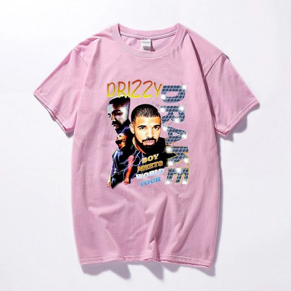 Camiseta Básica Drake Boys Meet World Tour