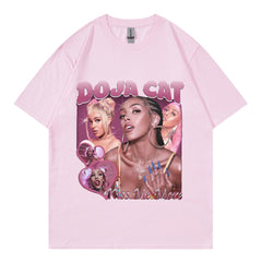 Camiseta Básica Doja Cat Kiss Me More