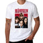 Camiseta Básica Maneskin Emo Style - branco