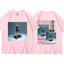 Camiseta Básica Maneskin Rush - rosa bebê